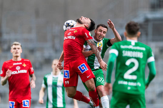 IFK Norrköpings Sead Haksabanovic och Hammarbys Jeppe