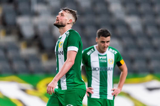 Hammarbys Mads Fenger Nielsen deppar
