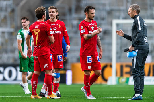IFK Norrköpings Christoffer Nyman jublar