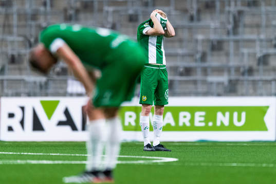 Hammarbys Gustav Ludwigson deppar