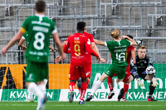 IFK Norrköpings målvakt Isak Pettersson
