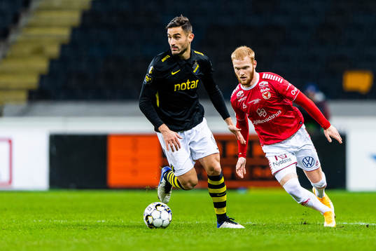 s Sotirios Papagiannopoulos och Kalmars Nils Fröling