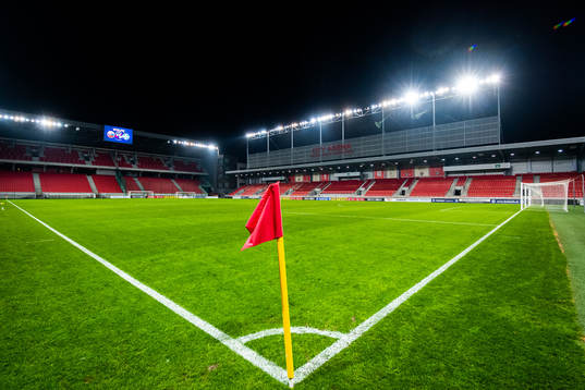 Interior view of Anton Malatinský Stadium