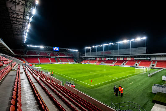 Interior view of Anton Malatinský Stadium