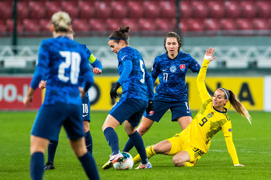 Alexandra Bíróová and Mariá Mikolajová of Slovakia