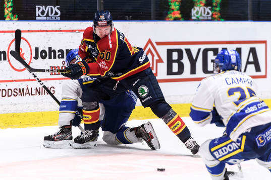 Leksands Jonas Ahnelöv och Djurgårdens Tobias Ekberg