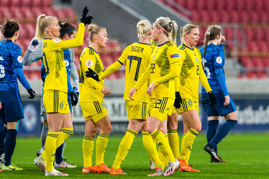 Sofia Jakobsson, Hanna Bennison, Caroline Seger, Olivia