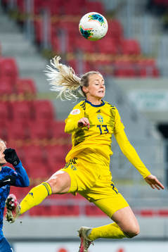 Amanda Ilestedt of Sweden