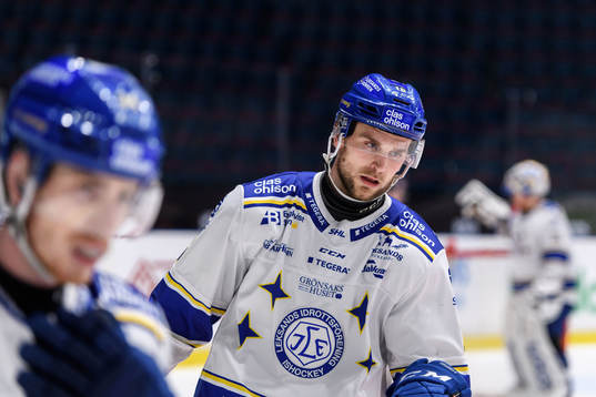 Leksands Daniel Gunnarsson deppar