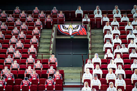 under ishockeymatchen i SHL mellan Malmö Redhawks och