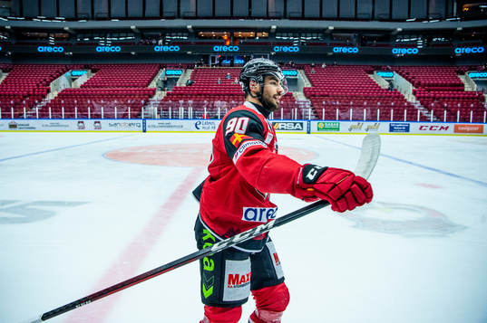 Malmö Redhawks Joseph Veleno jublar