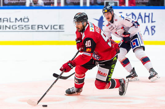 Malmö Redhawks Joseph Veleno och Linköpings Henrik