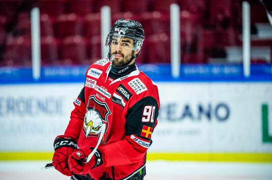 Malmö Redhawks Joseph Veleno deppar