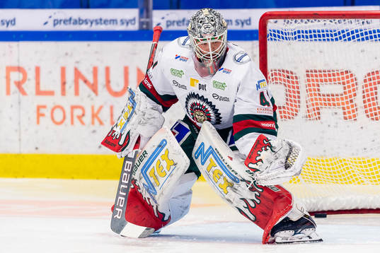 Frölundas målvakt Niklas Rubin