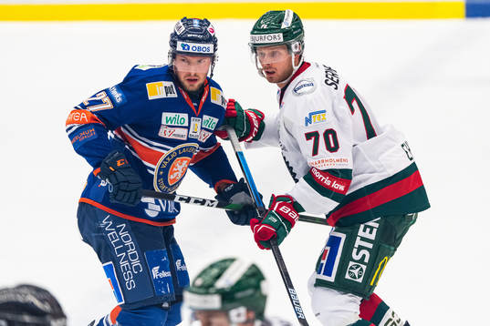 Växjös Martin Lundberg och Frölundas Christoffer Ehn