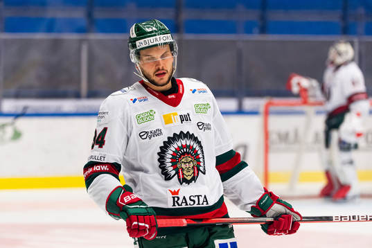 Frölundas Theodor Lennström deppar