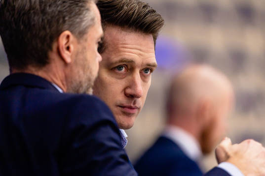 Växjös tränare Sam Hallam