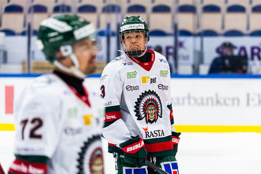 Frölundas Liam Dower Nilsson deppar