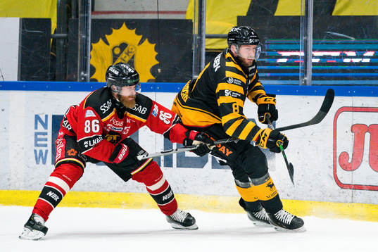 Luleås Linus Klasen och Skellefteås Petter Granberg