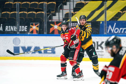Luleås Isac Brännström och Skellefteås Arvid Lundberg