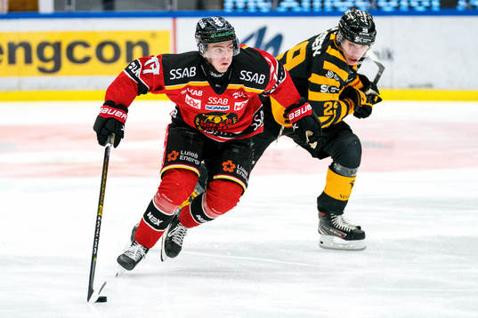 Luleås Isac Brännström och Skellefteås Albin Sundsvik