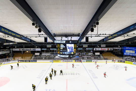Interiör av ABB Arena