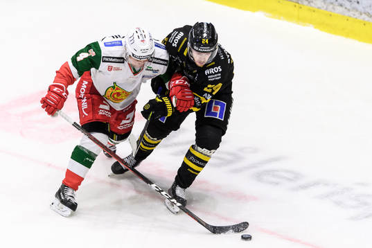 Moras Viktor Amnér och Västerås Joakim Hillding