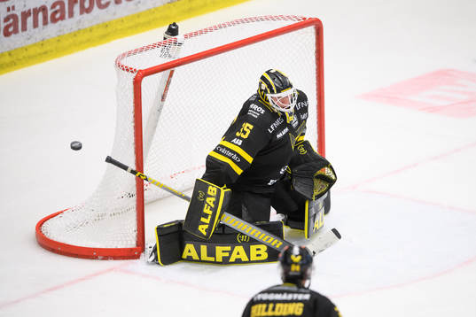 Västerås målvakt Emil Kruse
