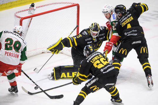Västerås målvakt Emil Kruse