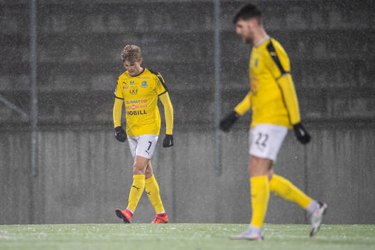 Lunds Måns Hofvander deppar