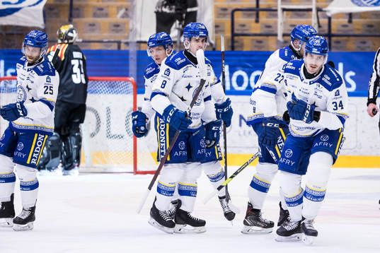 Leksands Peter Cehlarik jubel