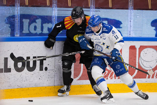 Brynäs Marcus Björk och Leksands Martin Karlsson