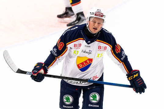 Djurgårdens Rhett Rakhshani deppar