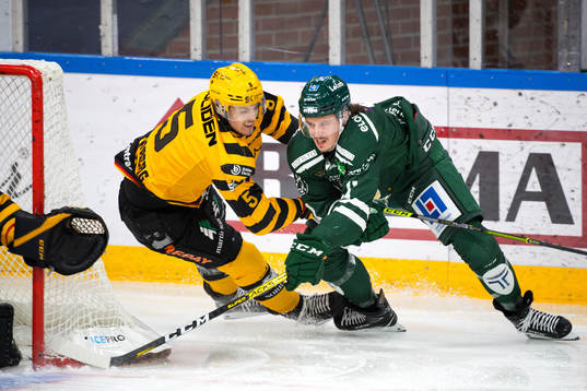 Skellefteås Philip Broberg och Färjestads Joakim Nygård