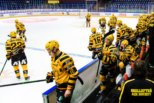Skellefteås Joakim Lindström, Andreas Wingerli och Jesper