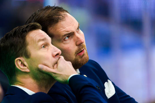 Färjestads assisterande tränare Gereon Dahlgren och