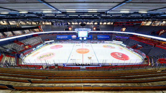 SAAB Arena före ishockeymatchen i SHL mellan Linköping