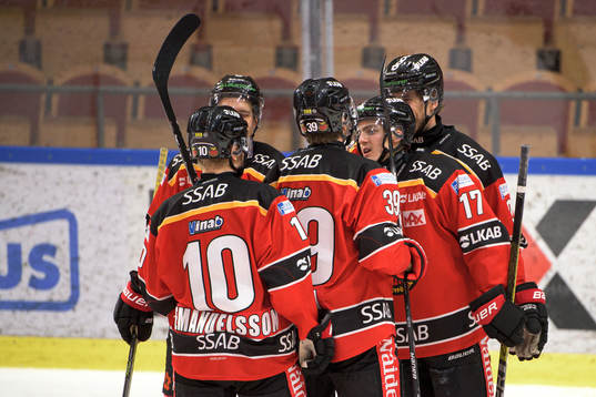 Luleås Isac Brännström jublar