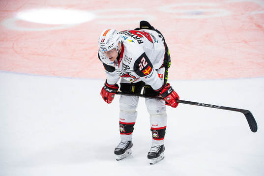 Malmö Redhawks Lars Bryggman deppar