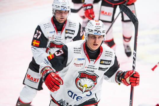 Malmö Redhawks Fredrik Händemark jublar