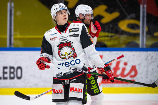 Malmö Redhawks Linus Cronholm deppar
