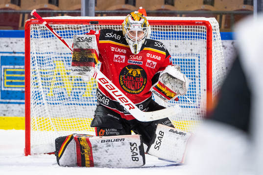 Luleås målvakt Jesper Wallstedt