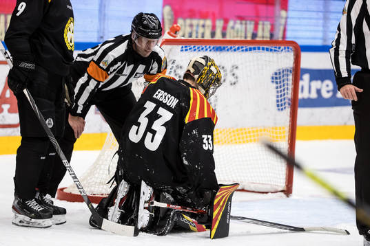 Brynäs målvakt Samuel Ersson