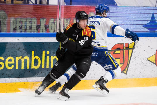 Brynäs Jonathan Sigalet och Leksands Daniel Gunnarsson