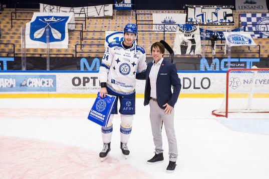 Leksands Peter Cehlarik utsedd till matchens lirare