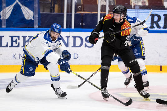 Leksands Marek Hrivík och Brynäs Oskar Kvist