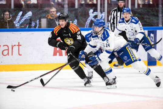 Brynäs Linus Ölund och Leksands Isak Rosén