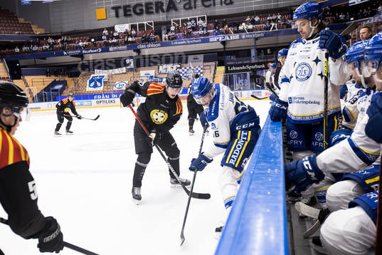 Brynäs Alexander Ljungkrantz och Leksands Nils Åman