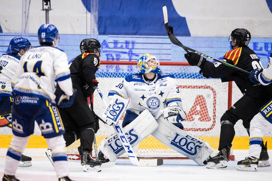 Leksands målvakt Janne Juvonen