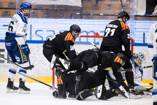 Brynäs Johan Alcén och John Nyberg och Patrik Berglund